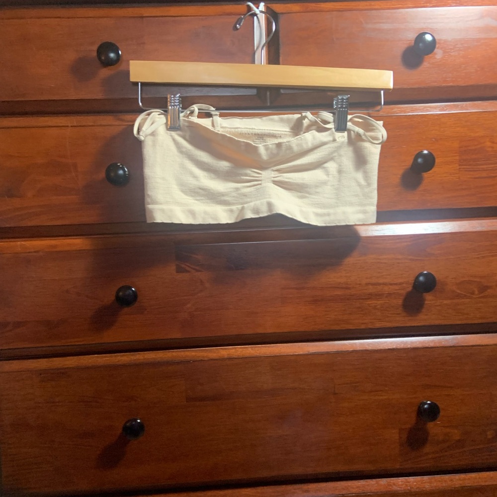 Anthropologie - nude colored bandeau top - XS/S